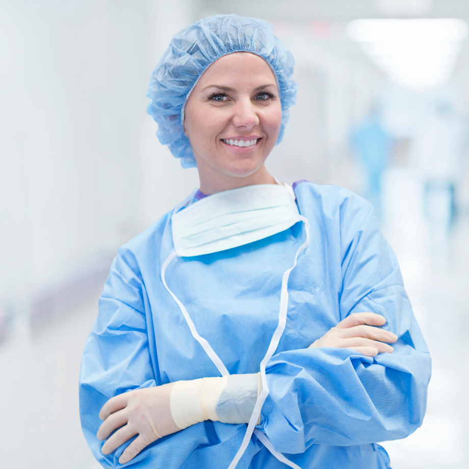 Female surgeon marketing